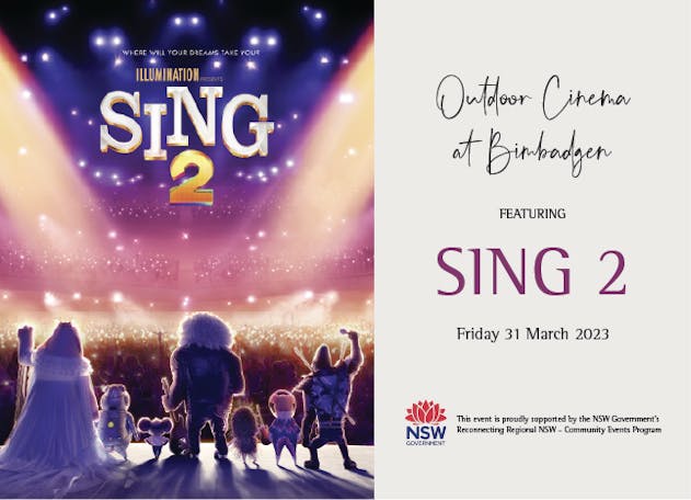 Bimbadgen's Outdoor Cinema - Sing 2
