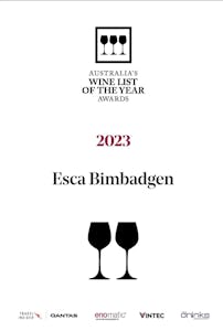 Australia Wine List of the Year Awards
